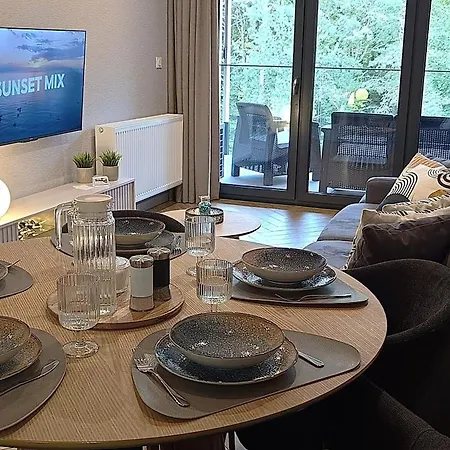 شقة Sea & Forest - Apartamenty Moze Nad Morze, Strefa Spa I Parking Gratis