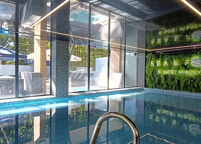 Sea & Forest - Moze Nad Morze, Strefa I Parking Gratis Daire *